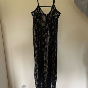 Lace Duster festival top